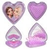 Perie de păr pliabilă inimă Beauty & Me Top Model
