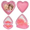 Perie de păr pliabilă inimă Beauty & Me Top Model