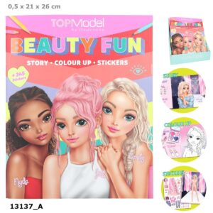 Carte de colorat Beauty Fun Top Model