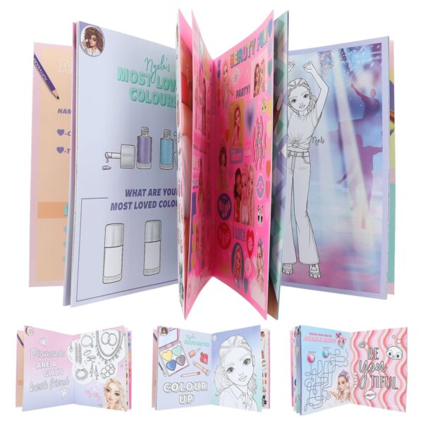 Carte de colorat Beauty Fun Top Model Carte de colorat Beauty Fun Top Model