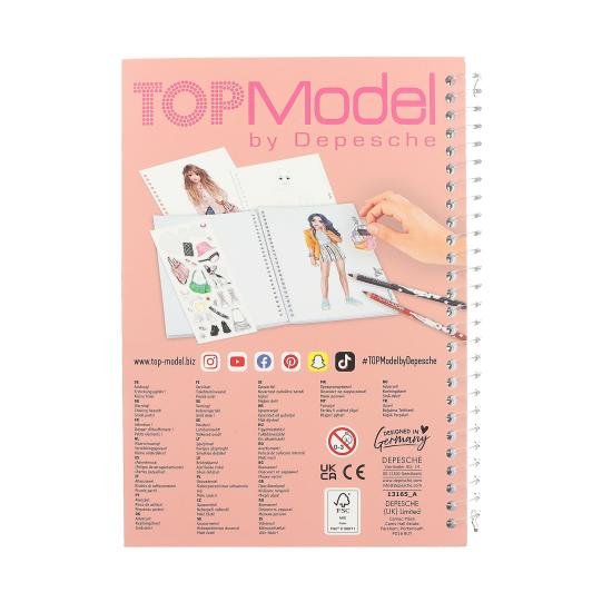 Carte creativă de buzunar Top Model Carte creativă de buzunar Top Model