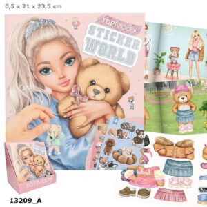 Carte cu stickere Team Teddy Top Model