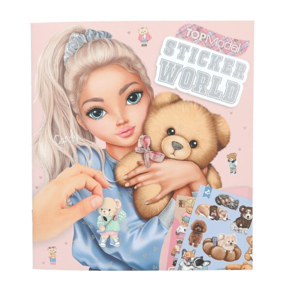 Carte cu stickere Team Teddy Top Model Carte cu stickere Team Teddy Top Model