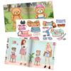 Carte cu stickere Team Teddy Top Model Carte cu stickere Team Teddy Top Model