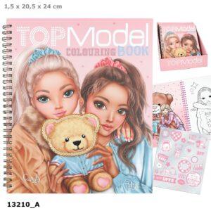 Carte de colorat Team Teddy Top Model