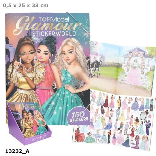 Carte Lumea Stickerelor Glamour Top Model