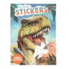 Carte cu numere și stickere Dino World