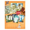 Carte cu numere și stickere Dino World