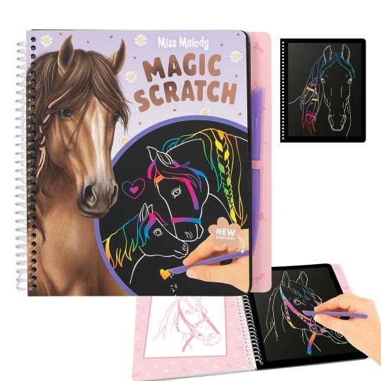 Carte Scratch Magic Miss Melody Carte Scratch Magic Miss Melody