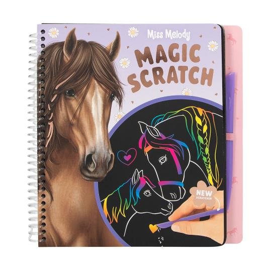 Carte Scratch Magic Miss Melody Carte Scratch Magic Miss Melody