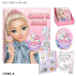 Carte cu paiete Cake&Bake Top Model