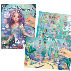 Carte cu stickere Mermaid Top Model