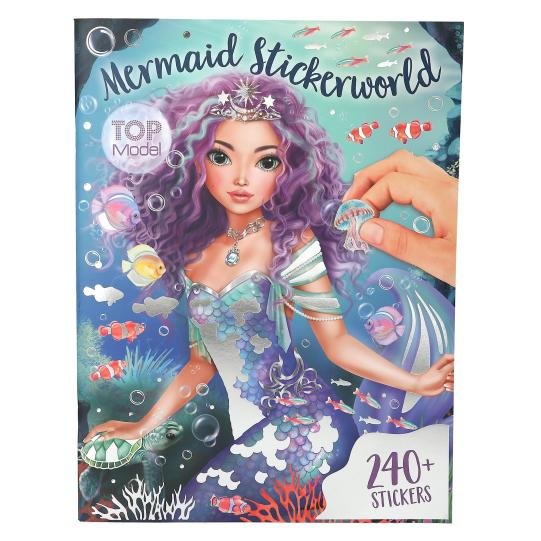 Carte cu stickere Mermaid Top Model