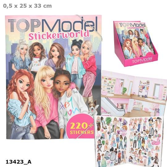 Carte Lumea Stickerelor Top Model Carte Lumea Stickerelor Top Model