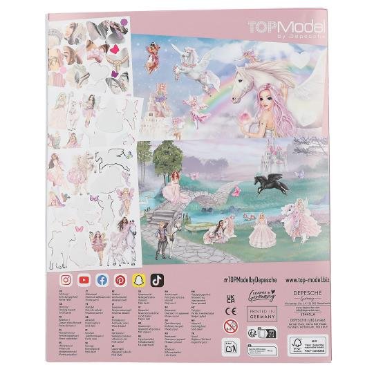 Carte sticker Viva Violet Top Model Carte sticker Viva Violet Top Model