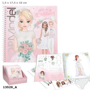 Carte de activități nuntă Dress Me Up Top Model