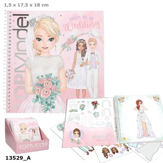 Carte de activități nuntă Dress Me Up Top Model