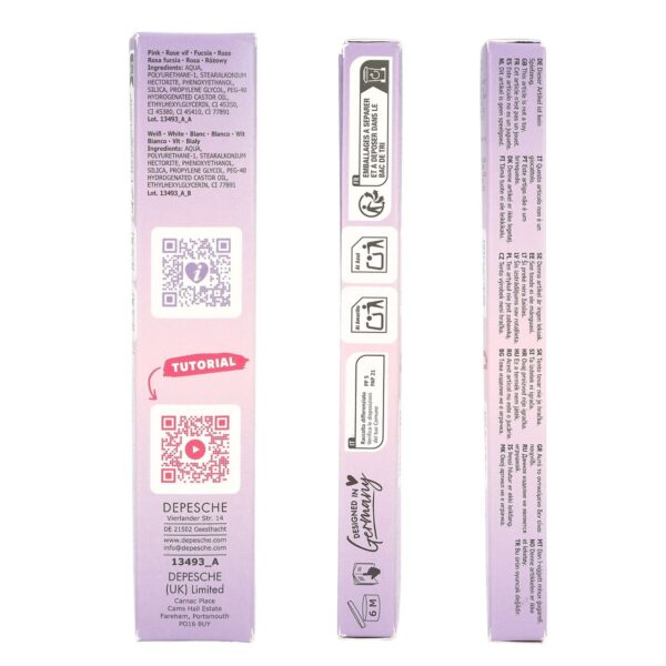 Set 2 oje tip creion B&M Top Model