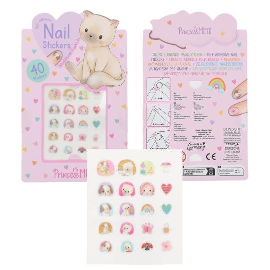 Stickere pentru unghii Animal Princess Mimi Stickere pentru unghii Animal Princess Mimi