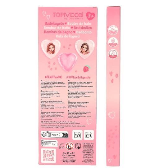 Bombe de baie imprimate Top Model B&M Bombe de baie imprimate Top Model B&M