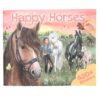Carte de creativitate Miss Melody Horses
