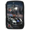 Penar echipat Depesche Police, cu lumini, 3 fermoare, multicolor, 20x13x7,5cm