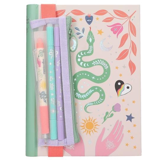 Set carnet și pixuri Șarpe PENfection Set carnet și pixuri Șarpe PENfection