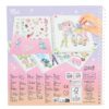 Carte cu stickere Dress Me Up Ylvi