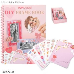 Carte cu stickere rame foto Top Model