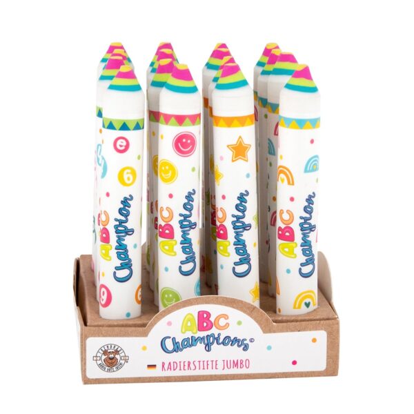ABC CHAMPIONS Radieră în formă de creion Jumbo