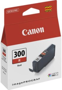 Cartus Cerneala Original Canon Red, PFI-300R, pentru IPF TM-240|IPF TM-340, 55ml, ,NOPP, "4199C001AA" Cartus Cerneala Original Canon Red, PFI-300R, pentru IPF TM-240|IPF TM-340, 55ml, ,NOPP, "4199C001AA"