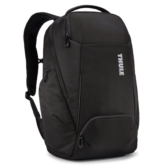 RUCSAC THULE pt. notebook de max. 15.6 inch, 26 l, 1 compartiment, buzunar frontal x 3 | buzunar lateral x 2, waterproof, poliester, negru, Accent 3205384 RUCSAC THULE pt. notebook de max. 15.6 inch, 26 l, 1 compartiment, buzunar frontal x 3 | buzunar lateral x 2, waterproof, poliester, negru, Accent 3205384