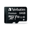 MEMORIE MICRO SDXC VERBATIM 64GB C10 "44084"