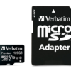 MEMORIE SD CARD VERBATIM 128GB CLASA 10 ADAPTOR INCLUS "44085"