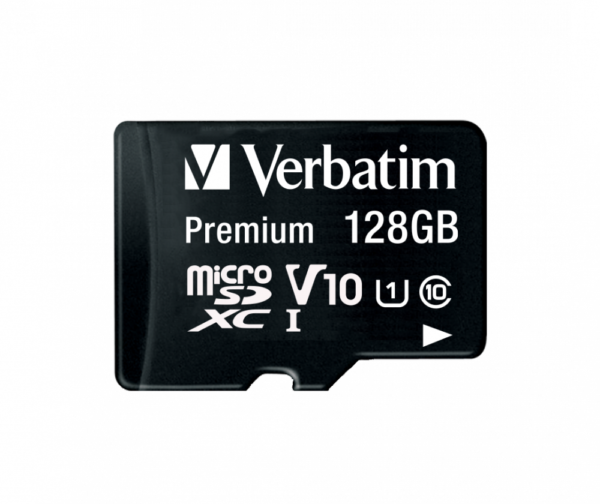 MEMORIE SD CARD VERBATIM 128GB CLASA 10 ADAPTOR INCLUS "44085"