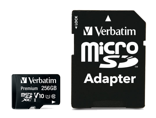 MEMORIE SD CARD VERBATIM 256GB CLASA 10 ADAPTOR INCLUS "44087" MEMORIE SD CARD VERBATIM 256GB CLASA 10 ADAPTOR INCLUS "44087"