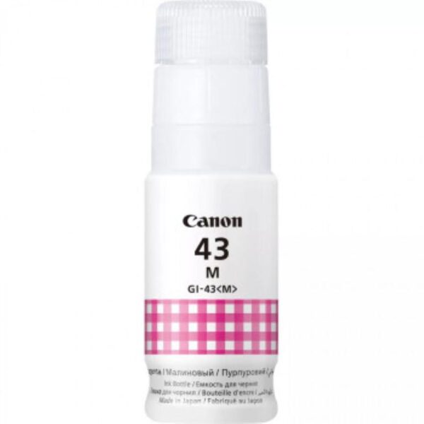 Cartus Cerneala Original Canon Magenta, GI-43M, pentru Pixma G540|G640, 3.7K, , "4680C001AA" Cartus Cerneala Original Canon Magenta, GI-43M, pentru Pixma G540|G640, 3.7K, , "4680C001AA"