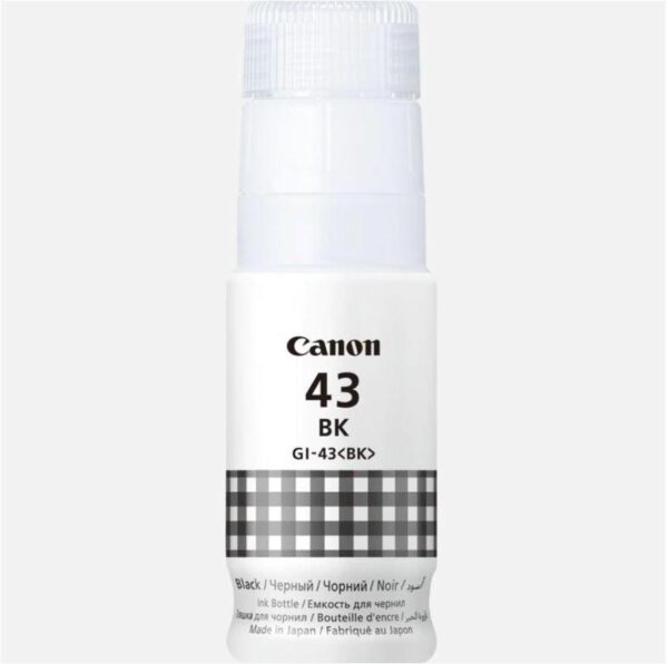 Cartus Cerneala Original Canon Black, GI-43BK, pentru Pixma G540|G640, 3.7K, , "4698C001AA"
