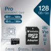 MEMORIE SD CARD VERBATIM 128GB CLASA 10 ADAPTOR INCLUS "47044" MEMORIE SD CARD VERBATIM 128GB CLASA 10 ADAPTOR INCLUS "47044"