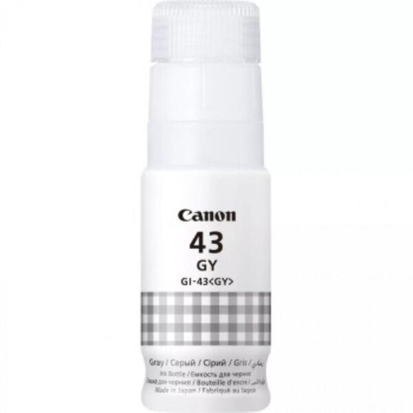 Cartus Cerneala Original Canon Grey, GI-43GY, pentru Pixma G540|G640, 3.7K, , "4707C001AA" Cartus Cerneala Original Canon Grey, GI-43GY, pentru Pixma G540|G640, 3.7K, , "4707C001AA"