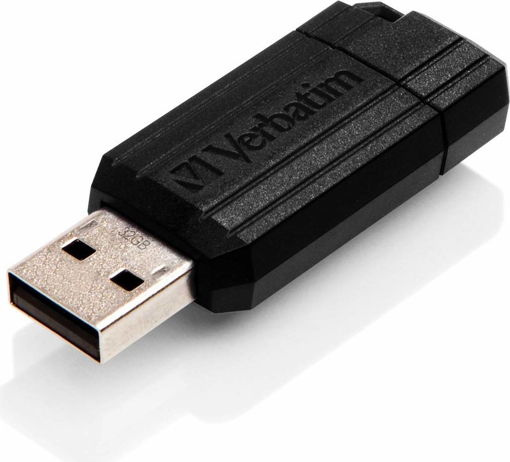 MEMORIE USB VERBATIM PINSTRIPE 32GB, USB 2.0, NEGRU "49064" MEMORIE USB VERBATIM PINSTRIPE 32GB, USB 2.0, NEGRU "49064"