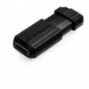 MEMORII USB Verbatim 2.0 PINSTRIPE 128GB BLACK, "49071" MEMORII USB Verbatim 2.0 PINSTRIPE 128GB BLACK, "49071"