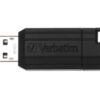 MEMORII USB Verbatim 2.0 PINSTRIPE 128GB BLACK, "49071" MEMORII USB Verbatim 2.0 PINSTRIPE 128GB BLACK, "49071"