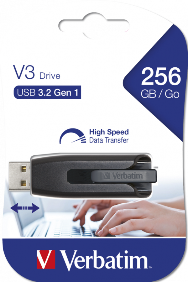 MEMORIE USB VERBATIM StoreNGo 256GB V3 USB 3.0 "49168" MEMORIE USB VERBATIM StoreNGo 256GB V3 USB 3.0 "49168"