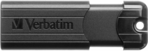 MEMORIE USB VERBATIM PINSTRIPE 64GB NEGRU USB 3.0 "49318"