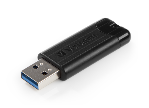 MEMORIE USB VERBATIM PINSTRIPE 256GB USB 3.0 NEGRU "49320"