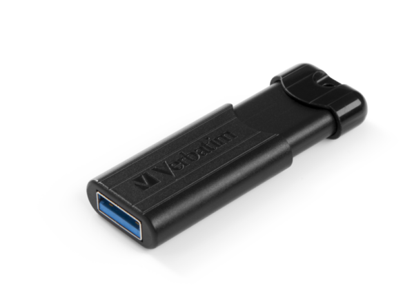 MEMORIE USB VERBATIM PINSTRIPE 256GB USB 3.0 NEGRU "49320"