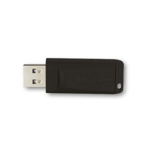 MEMORIE USB VERBATIM SLIDER, USB 2.0, 128GB BLK, "49328"