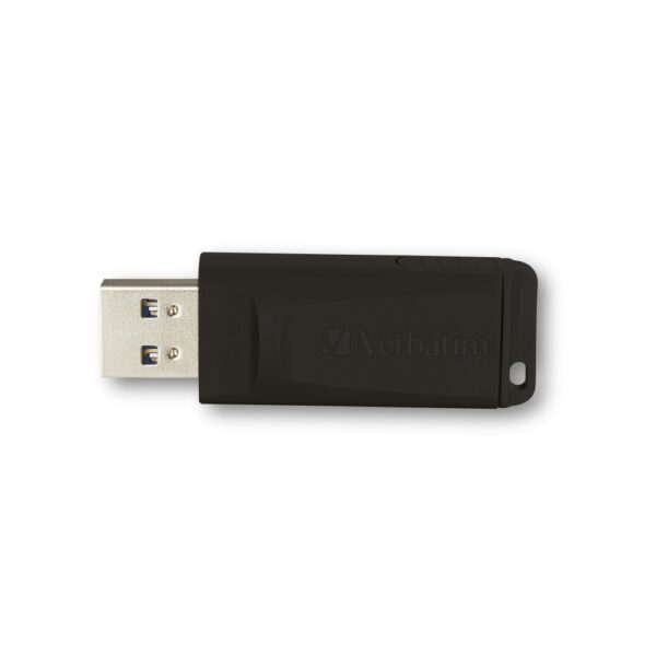 MEMORIE USB VERBATIM SLIDER, USB 2.0, 128GB BLK, "49328"
