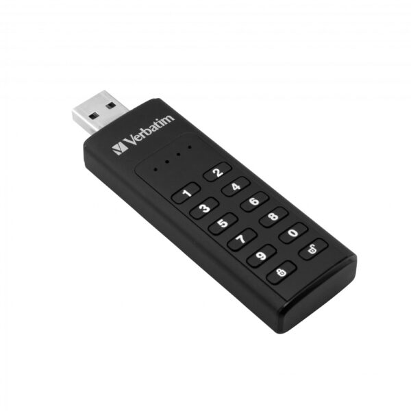 MEMORII USB Verbatim VER 49428 KEYPAD SECURE USB 3.0 DRIVE, "49428"